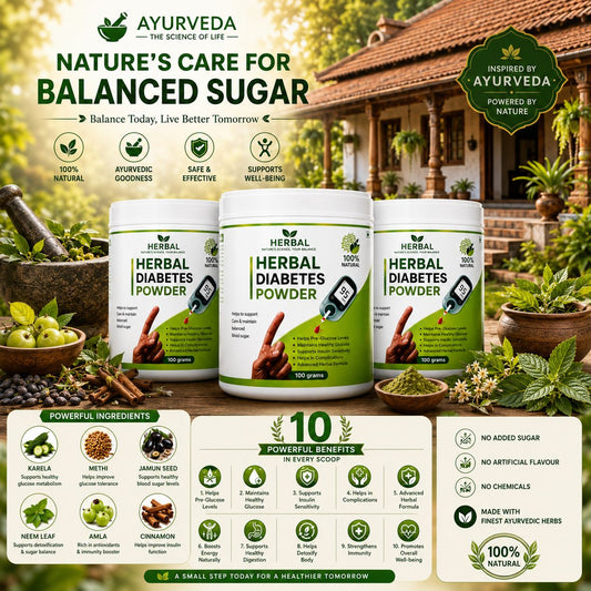 DIABETES BLOOD SUGAR POWDER - 15DAYS CHALLENGE